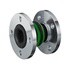Compensator type 50 colour green - flanges - steel - model 'A'